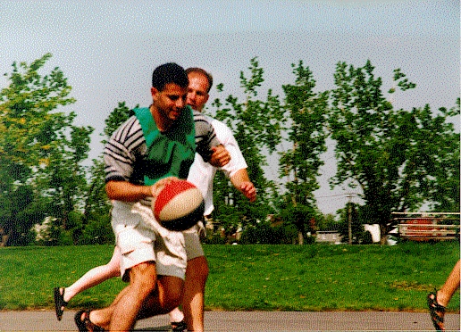 Im playing Basketball